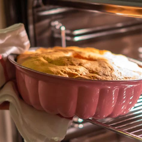 Baking Cake In Oven