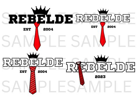 RBD Svg Png Rebelde Digital Files Rebelde Tour 2023 Rebelde