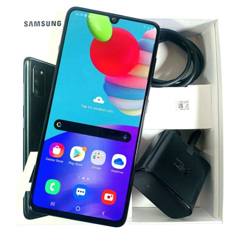 Samsung Galaxy A Sm A F Ds Gb Prism Crush Black Unlocked