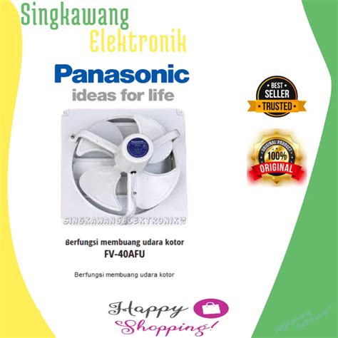 Jual Panasonic Exhaust Fv Afu Fan Industri Restoran Dinding Plafon