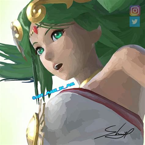 Palutena Kid Icarus Wallpaper By Artmadebymoi 3402665 Zerochan