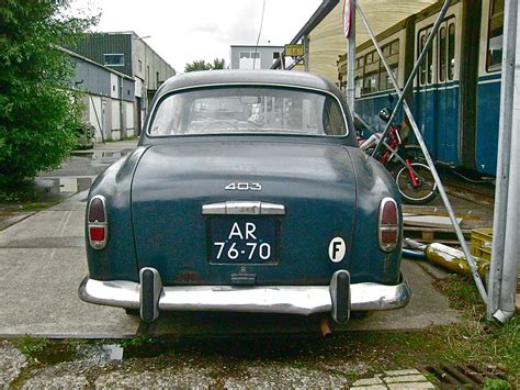 1958 PEUGEOT 403 Berline The New 403 With Its Sober And Fu Flickr