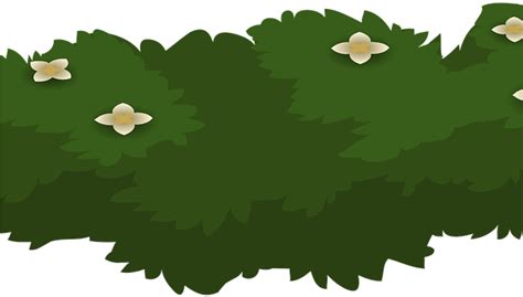 Download Shrub Bushes Clipart Plant Garden Shrub Hd Transparent Png