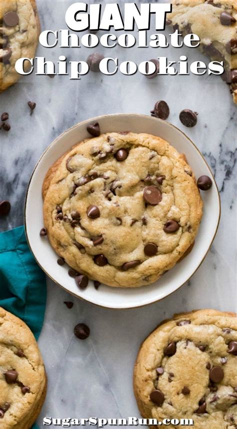 Giant Chocolate Chip Cookies Sugar Spun Run