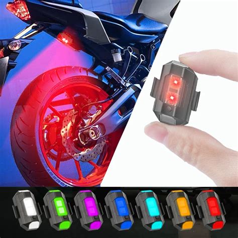 Lumi Res Stroboscopiques Pour Motos Drone USB LED Anti Collision V Lo