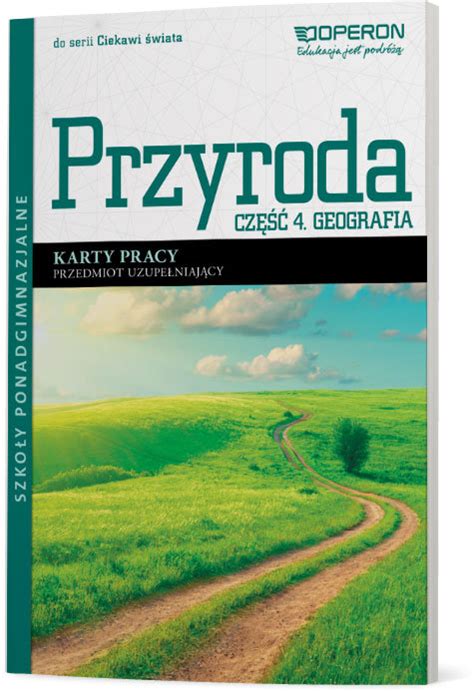 Przyroda Geografia Karty Pracy Cz Przedmiot Uzupe Niaj Cy