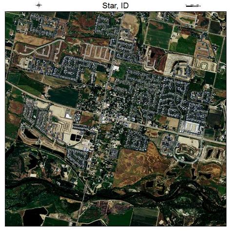 Aerial Photography Map of Star, ID Idaho