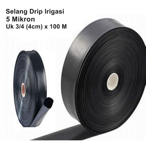 Jual Selang Drip Irigasi Mikron X Meter Shopee Indonesia