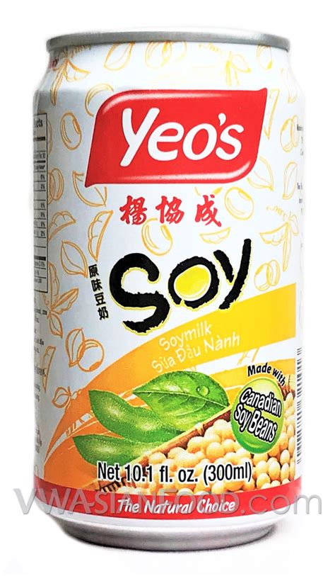 Yeos Soymilk Drink 101 Oz 24 Count Vw Asian Food Co