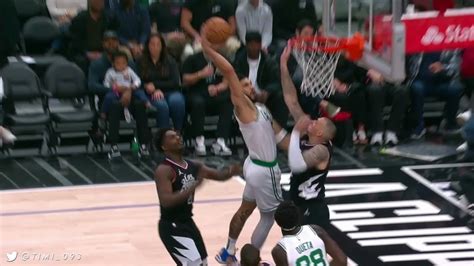 Jayson Tatum Highlights Vs Los Angeles Clippers Pts Reb Ast