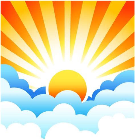 Sun And Clouds Clipart & Look At Clip Art Images - ClipartLook