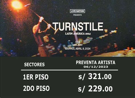 Turnstile Latin America 2024