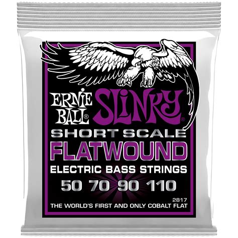 Ernie Ball Power Slinky Flatwound Short Scale Electric