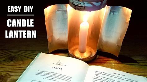 Easy Diy Emergency Candle Lantern Youtube