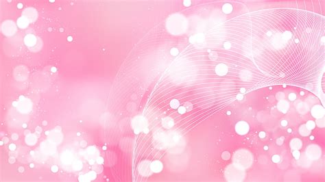 Abstract Pastel Pink Bokeh Lights Background Design HD Wallpaper Pxfuel