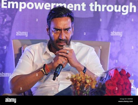 Bollywood Actor Ajay Devgn Press Conference Of Smile Foundation To