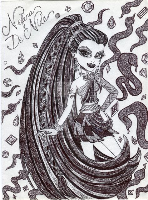 Iconic Nefera De Nile Monster High Fan Art 41478289 Fanpop