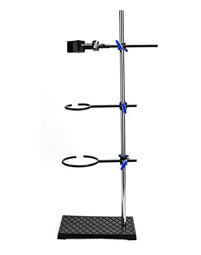 Qwork Laboratory Stands Support Set 2 Pack Steel Lab