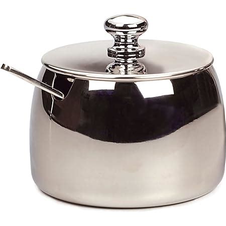 Amazon Frieling Usa Stainless Steel Sugar Bowl And Spoon