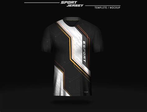 Premium Vector | Vector jersey sport , esport gaming, t shirt template.