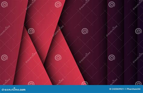 Abstract Dark Purple Background Vector Overlap Layer Stock Vector