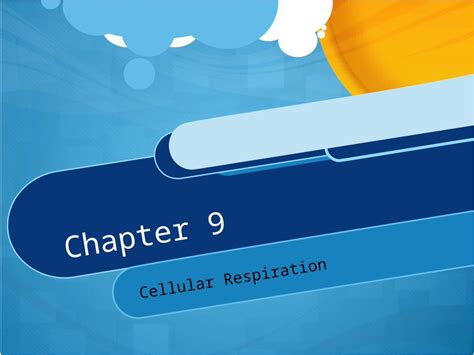 Ppt Chapter 9 Cellular Respiration I Cans You Must Know The