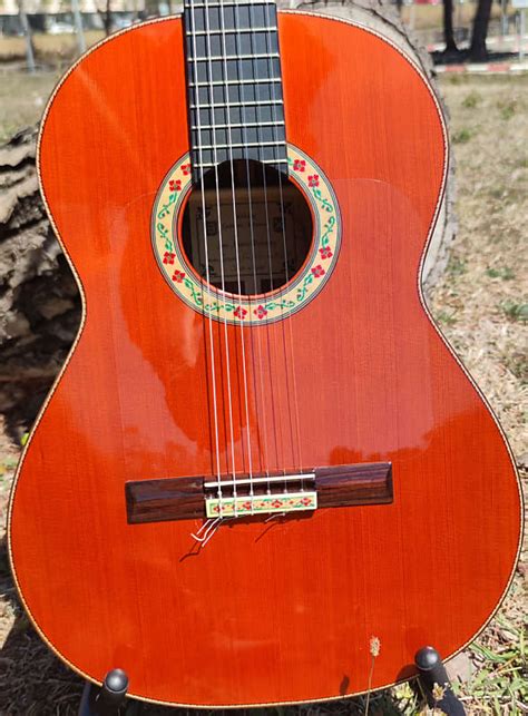 Juan Montes Rodriguez Flamenco Cocobolo Natural Reverb