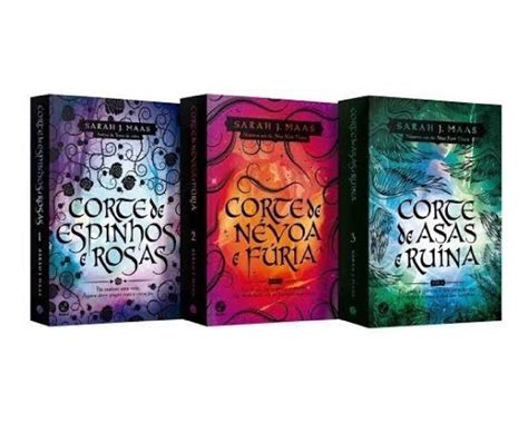 Kit Triologia De Cortes De Espinhos E Rosas 1 2 E 3 Vol Acotar