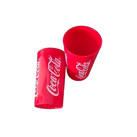 Coca Cola Becher 0 3l Mehrwegbecher Hartplastik Werbeartikel EBay