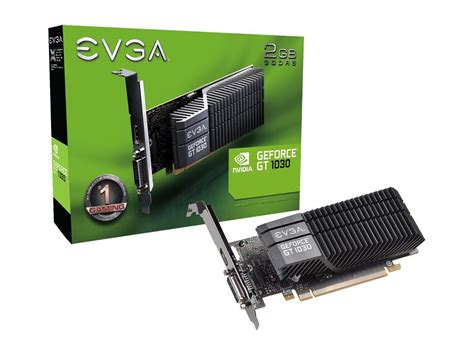 EVGA GeForce GT 1030 SC 02G P4 6332 KR 2GB GDDR5 Passive Low