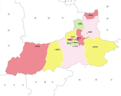 西安市鄠邑区行政区划地图 鄠邑区人口与经济教育发展