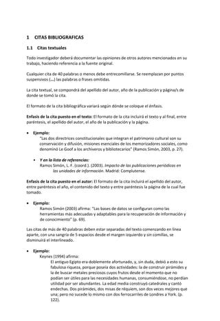 Cita Y Referencia Bibliogrfica Gua Basada En Las Normas Apa Pdf