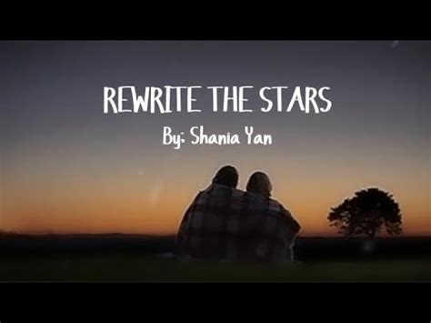 Shania Yan REWRITE THE STARS Trend Lyrics ShaniaYan YouTube