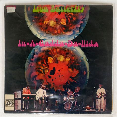 Yahoo Iron Butterfly In A Gadda Da Vida Atlantic Sd