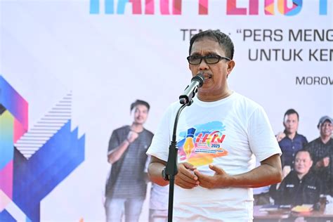 Pj Bupati Morowali Yusman Mahbub Resmi Membuka Perayaan Hpn