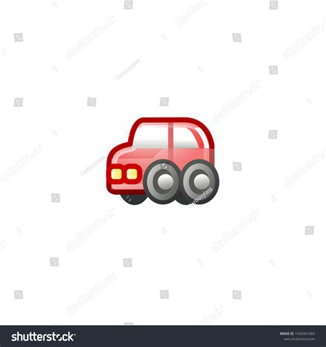 Car Vector Icon Isolated Car Emoji Stock Vector (Royalty Free) 1433391065 | Shutterstock