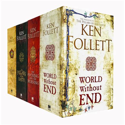 Kingsbridge Novels Collection 4 Books Set By Ken Follett (The Evening ...