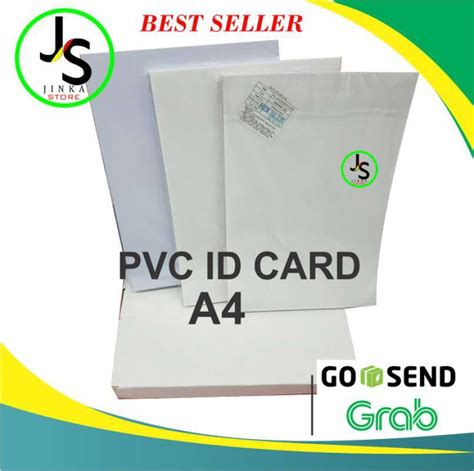 Jual Pvc Id Card Bahan Pvc Id Card A Polos Original Di Seller