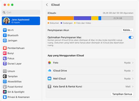 Menurunkan Atau Membatalkan Paket ICloud Apple Support ID