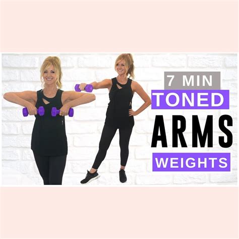 Minute Toned Arm Workout With Weights Over Artofit