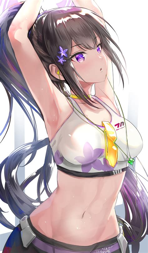 Wallpaper Hairstyle Arm Facial Expression Muscle Mouth Swimsuit