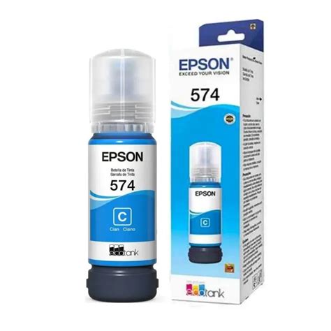 Epson 574 Botella de Tinta Cían 70ml Precio Guatemala