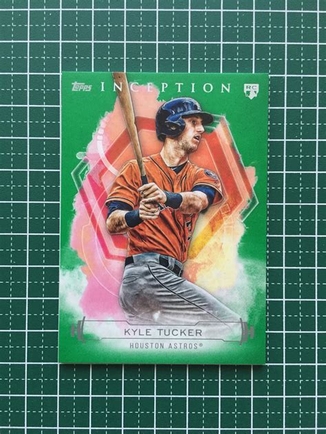 Topps Mlb Inception Kyle Tucker Houston Astros Green