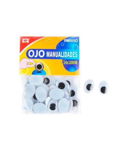 Ojos móviles ovalados 14x18mm Envío 24h Compra en Disfraces Bacanal