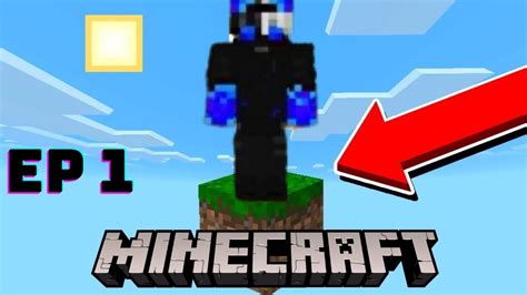 A Nova S Rie Do Canal Ep Sobrevivendo Apenas Um Bloco No Minecraft