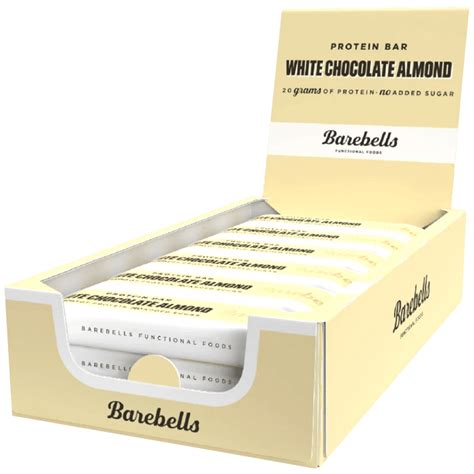 Barebells Protein Bar White Chocolate Almond 10x55g