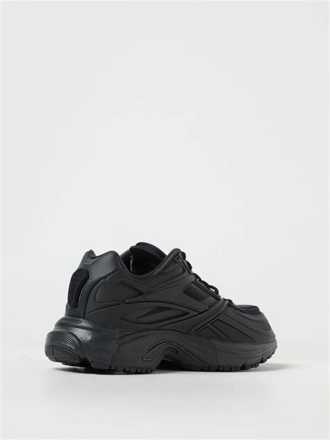 Reebok Outlet Premier Road Sneakers In Mesh And Rubber Black