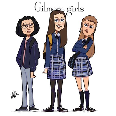 gilmore girls fan art by VALEPEREIRA on DeviantArt