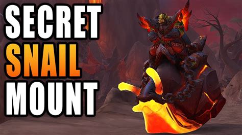 How To Get Magmashell Snail Mount World Of Warcraft Dragonflight