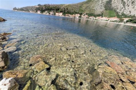 Trstenik Croatia Dalmatia Village On The Pelješac Peninsula Along The